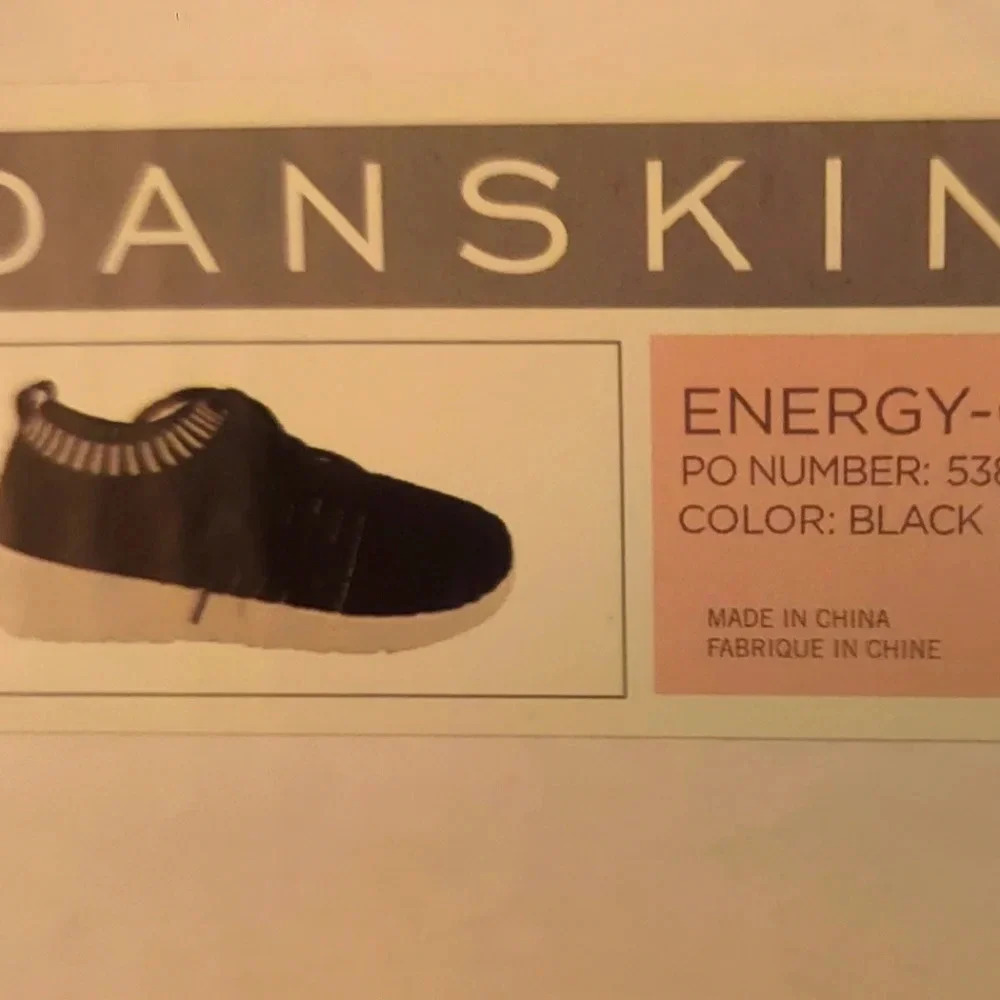 NIB Danskin Energy G Soft Knit Lace Up Sneakers - Picture 6 of 6